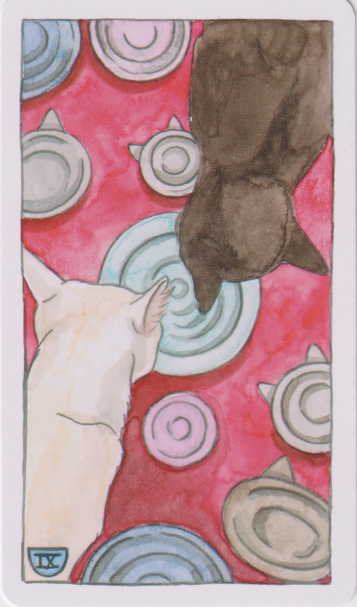 Nine of Cups Upright